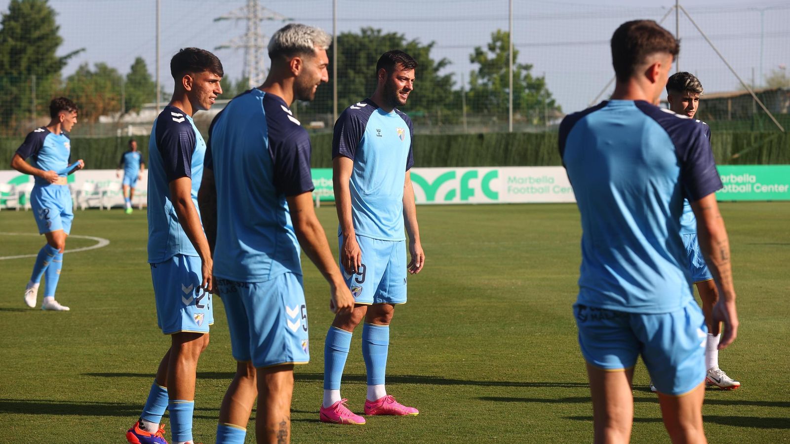 El Málaga CF - Almería de pretemporada, en fotos