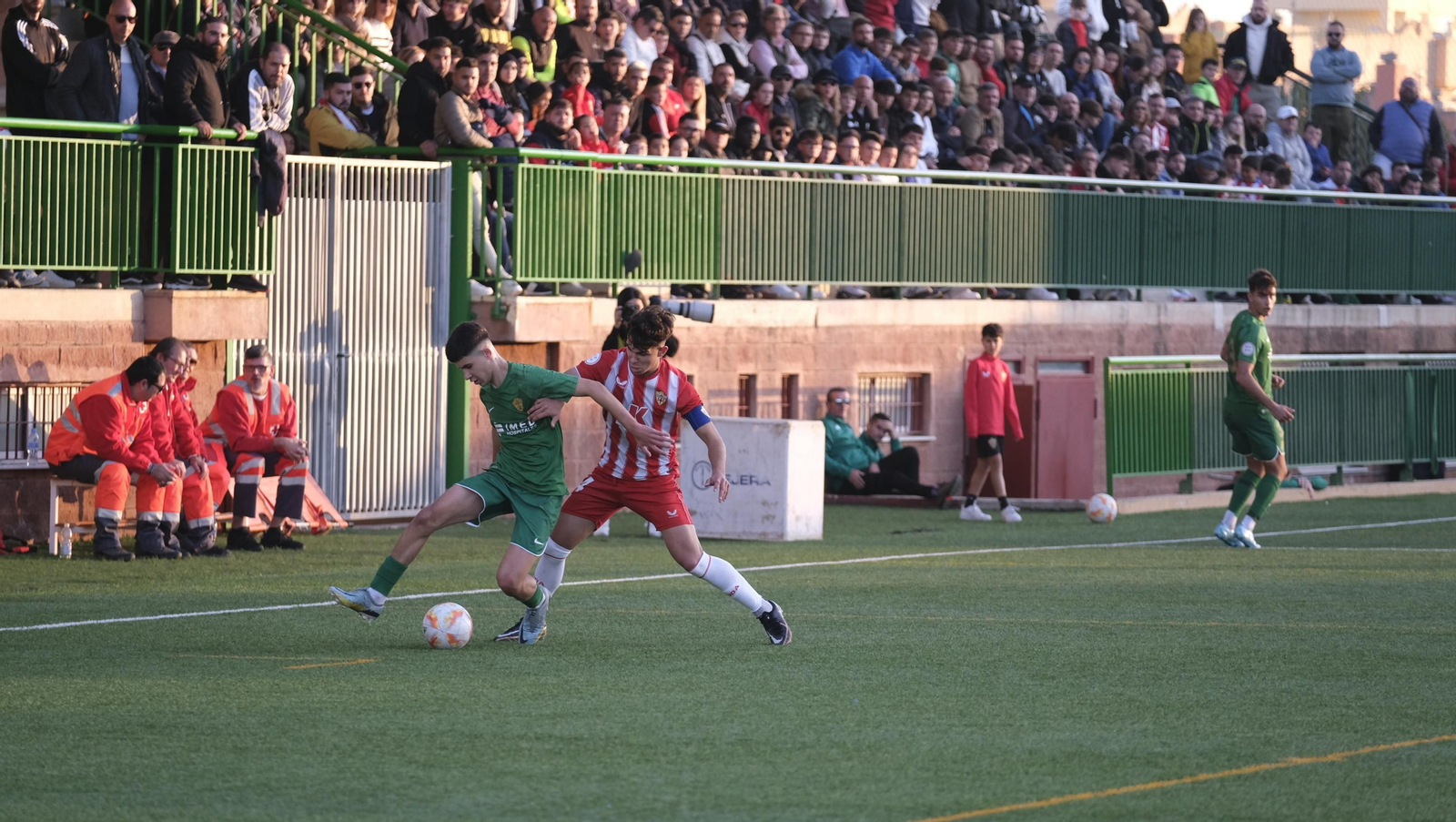 Imágenes del partido U.D. Almería-Elche C.F. de la Copa del Rey Juvenil