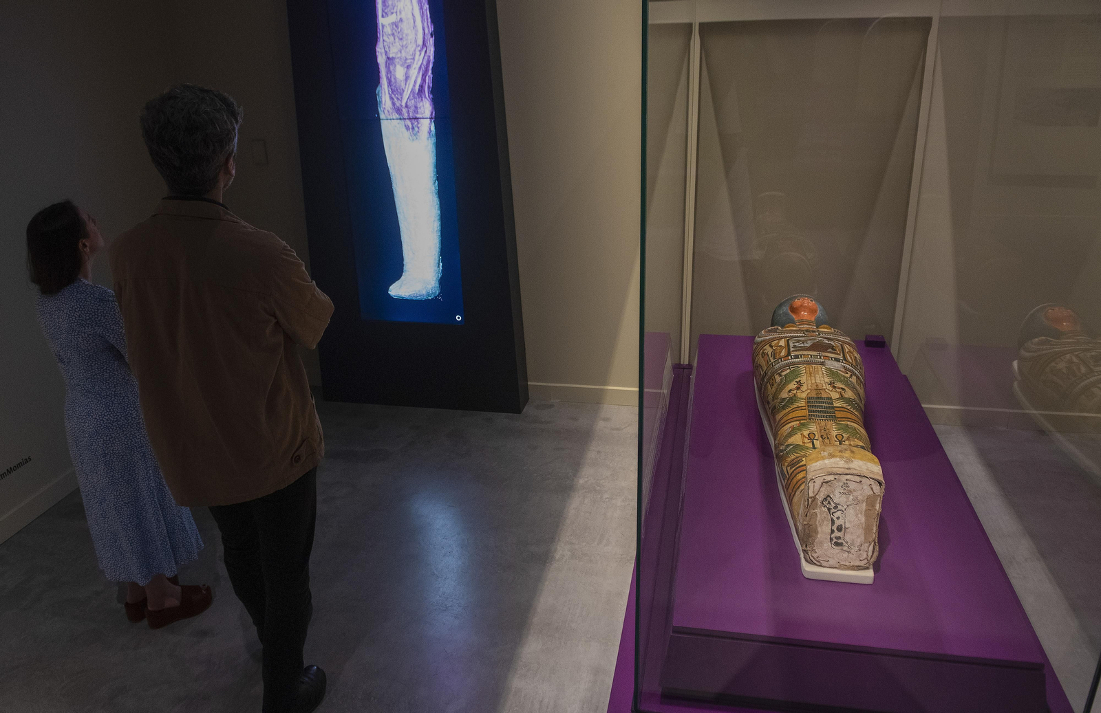 La  Inauguración de la exposición Momias de Egipto, en imágenes