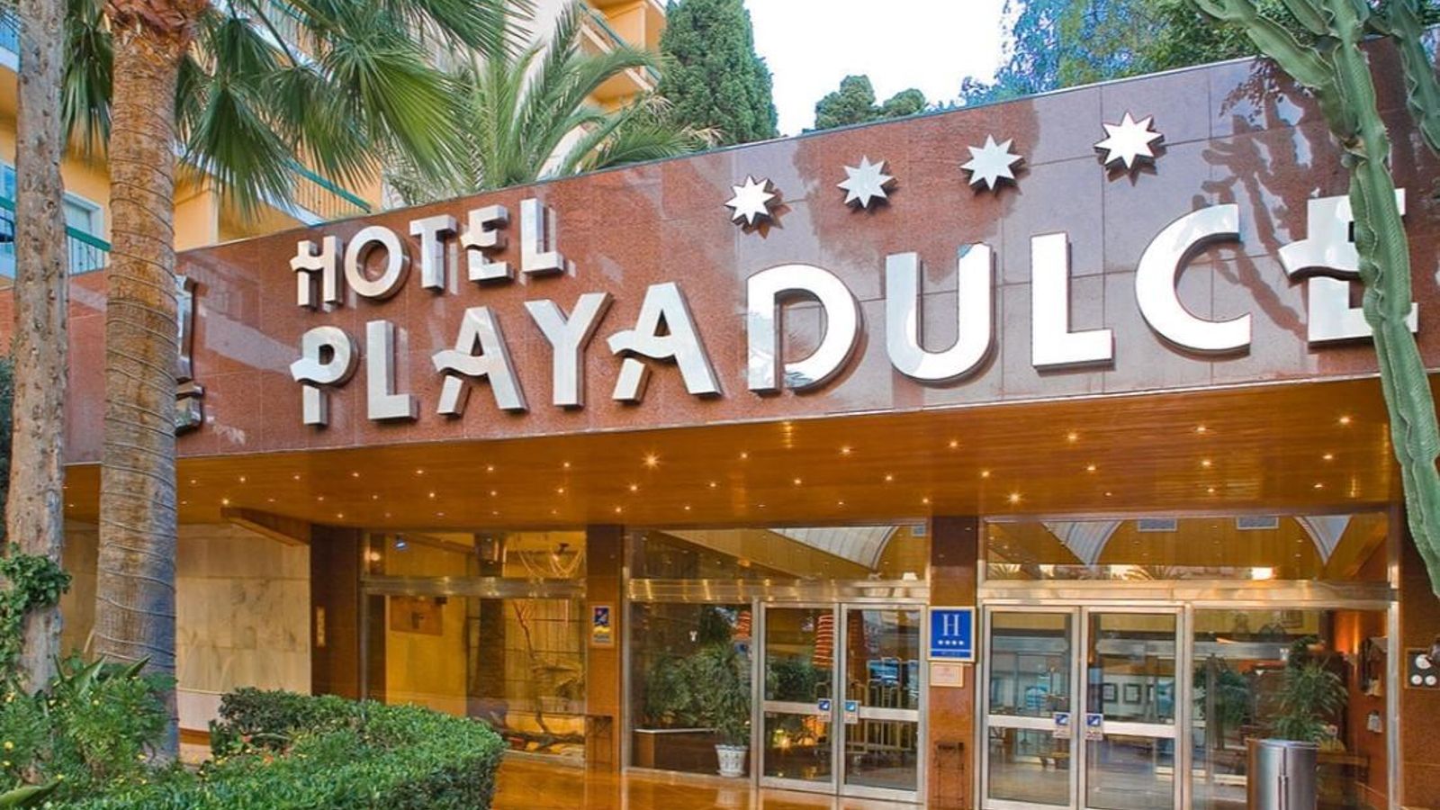 Hotel Playadulce, uno de los símbolos de la cadena.