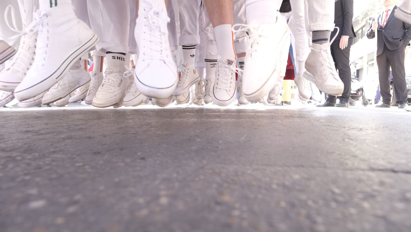Procesión de Jesucristo Resucitado en Almería, en imágenes