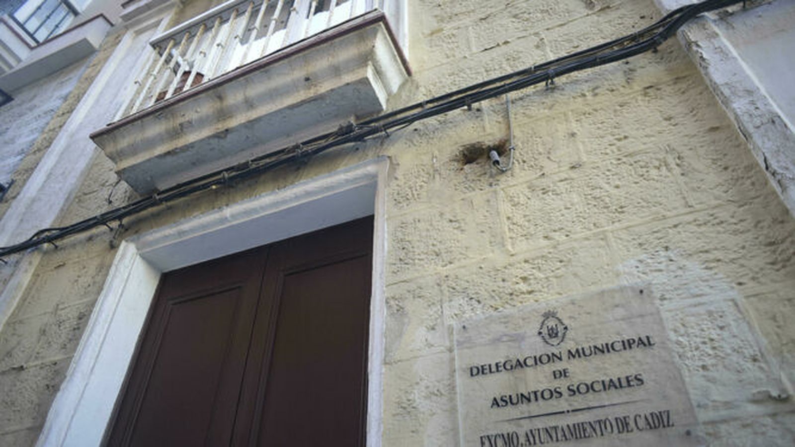 La sede de Asuntos Sociales, en la calle Zaragoza.