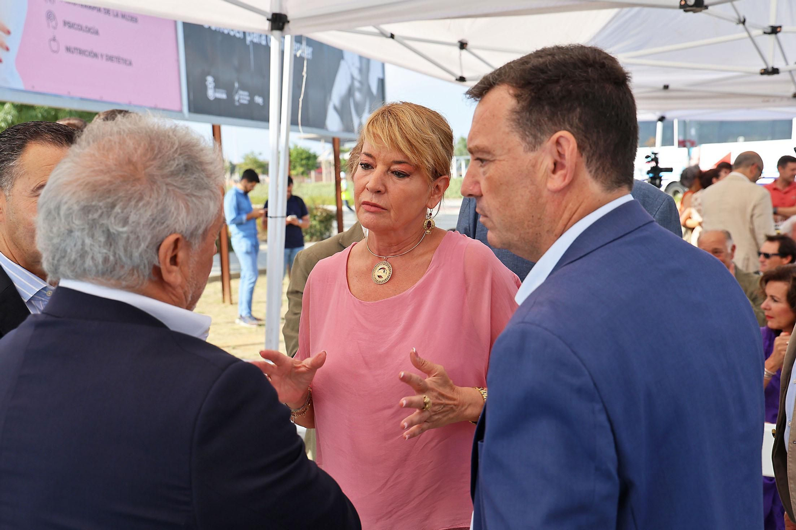 Imágenes del inicio de las obras de urbanización del Ensanche Sur