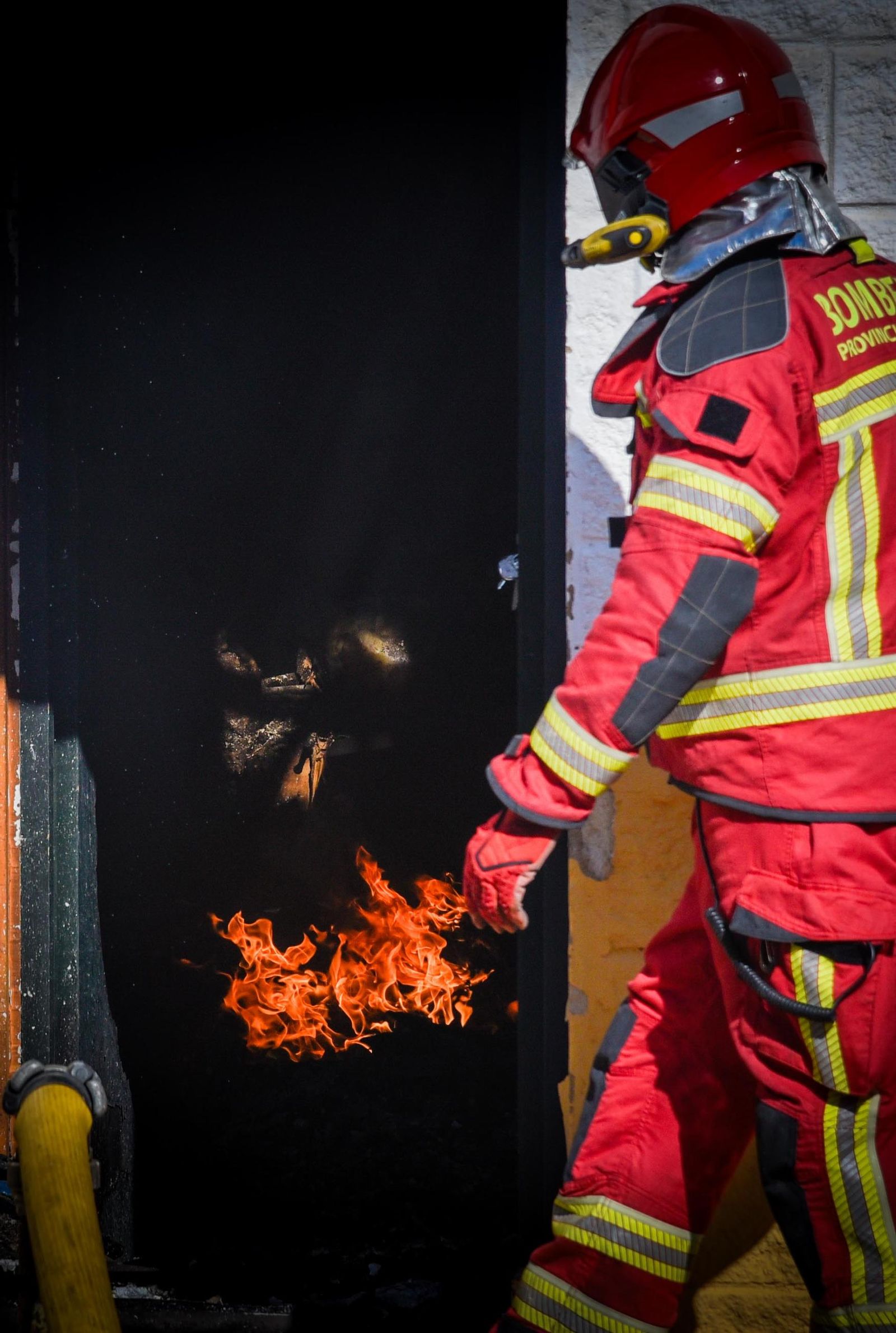 Las imágenes del Incendio en Majaravique