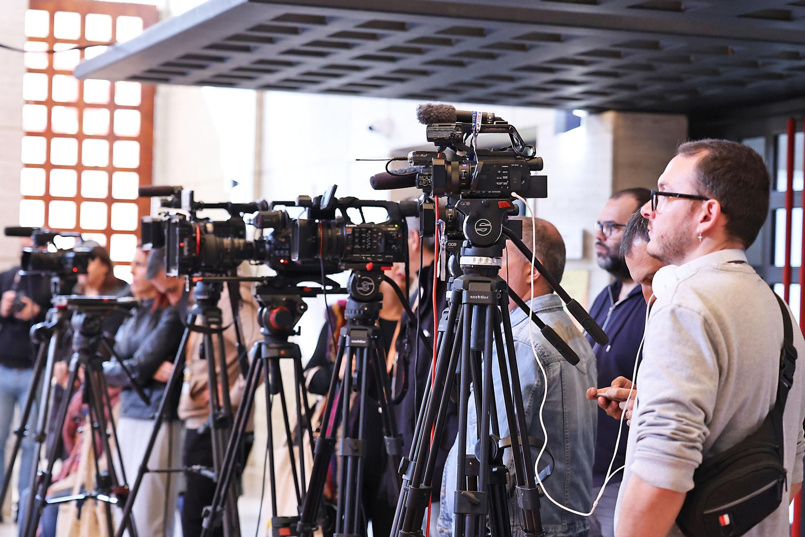 Imágenes de la presentación oficial de la 50 edición del festival de Cine Iberomaericano de Huelva