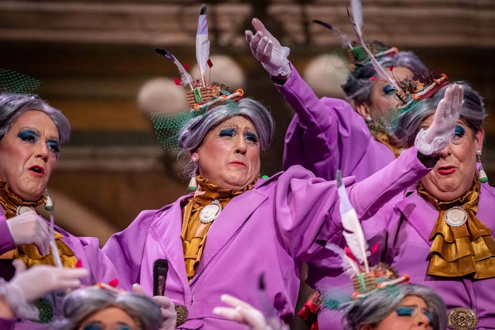 Coro 'La dama de Cádiz'