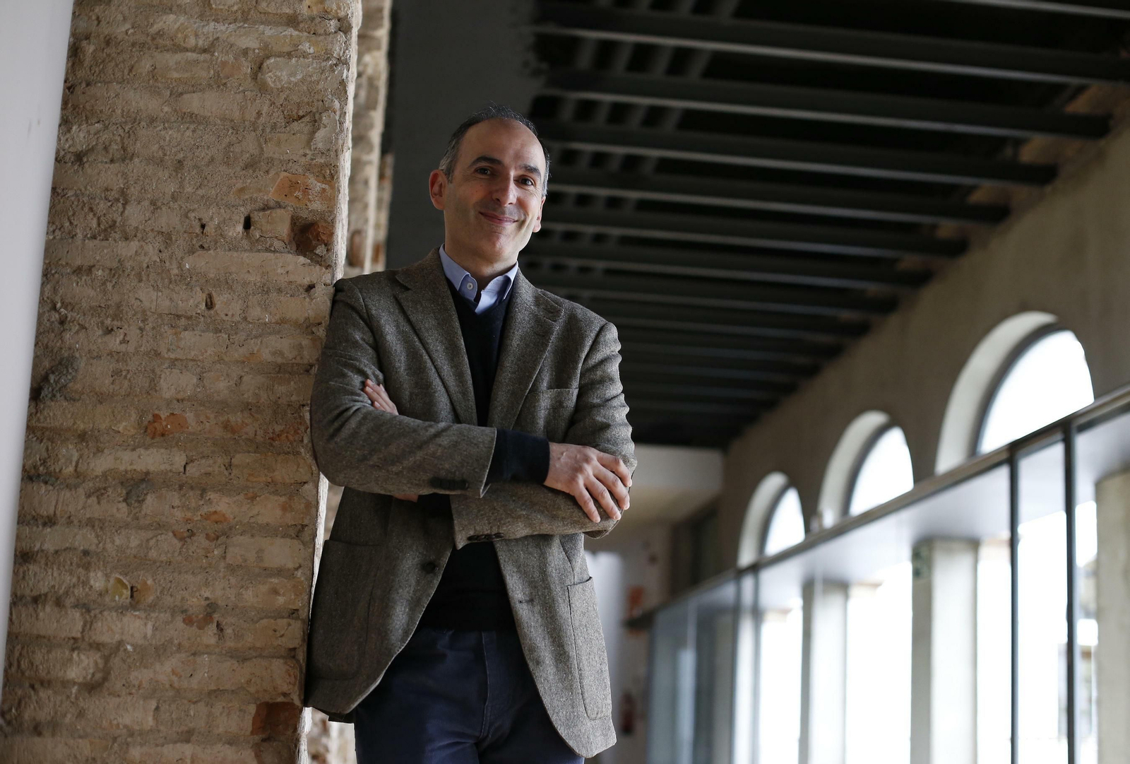 Luis Méndez, en la sede del Cicus