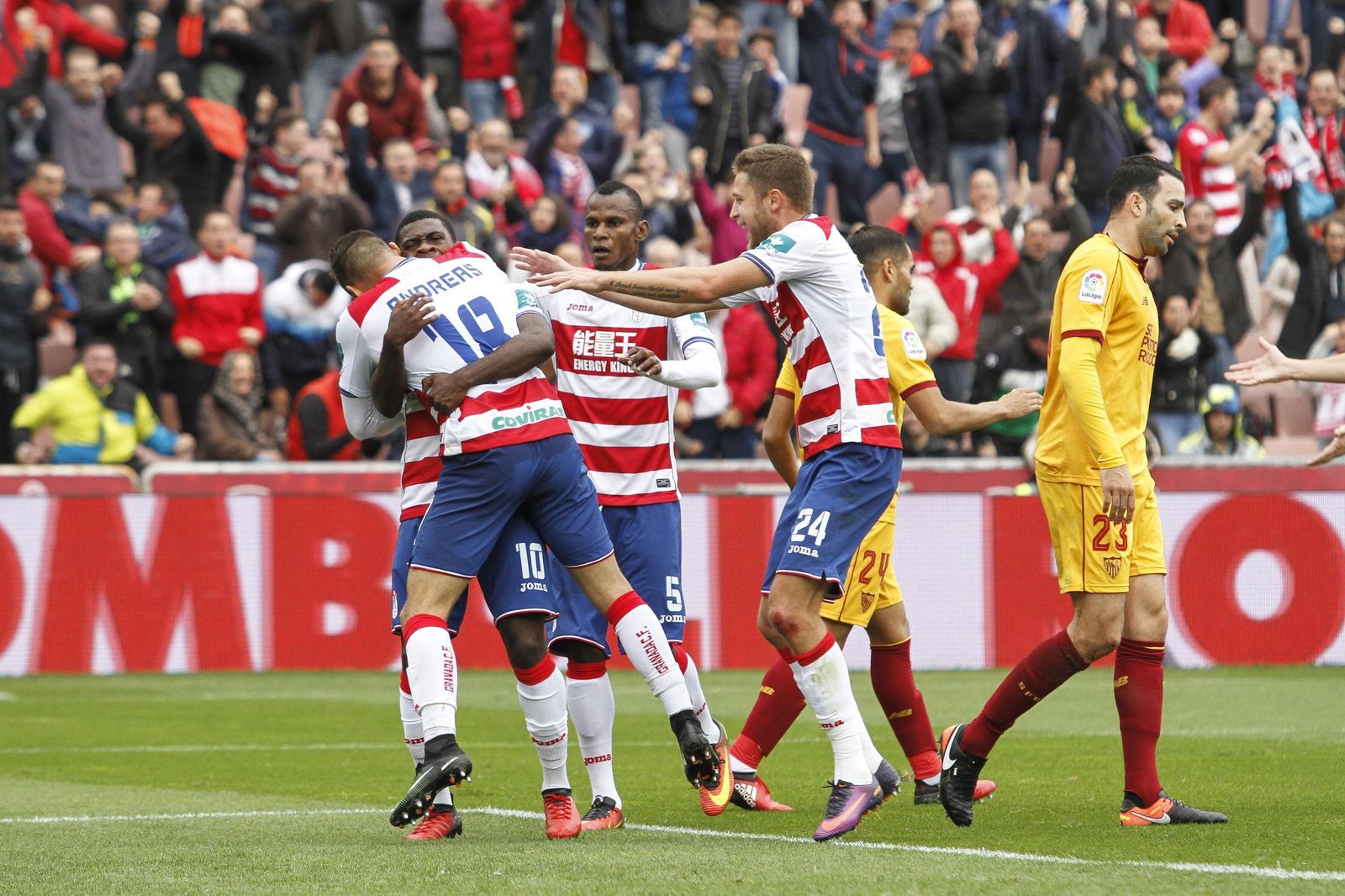 El Granada-Sevilla, en imágenes