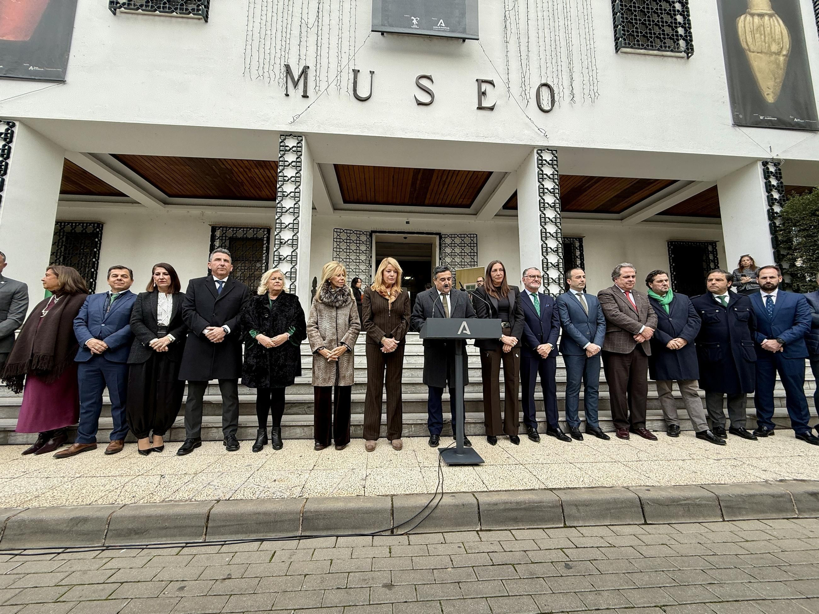 Imágenes del acto de celebración del Día de la Bandera organizado por la Junta de Andalucía en Huelva