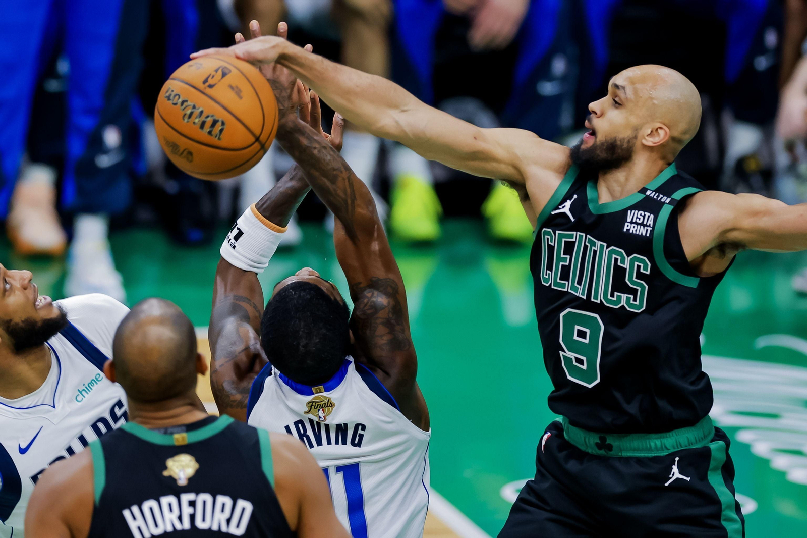 El segundo partido de la final de la NBA Celtics - Mavericks, en imágenes