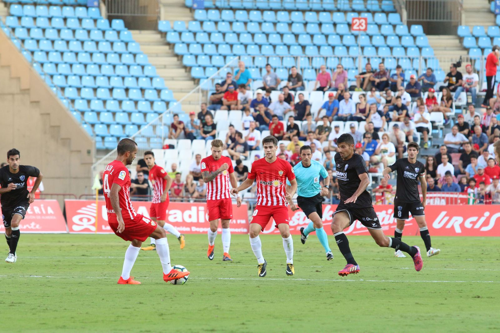 Las imágenes del Almería-Huesca