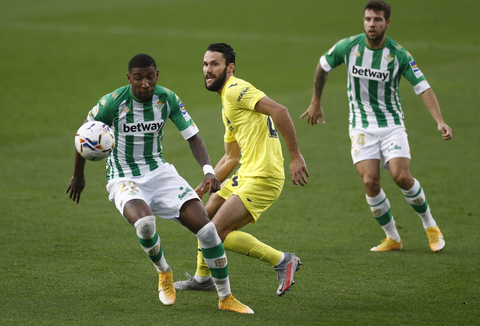 Las imágenes del Betis-Villarreal