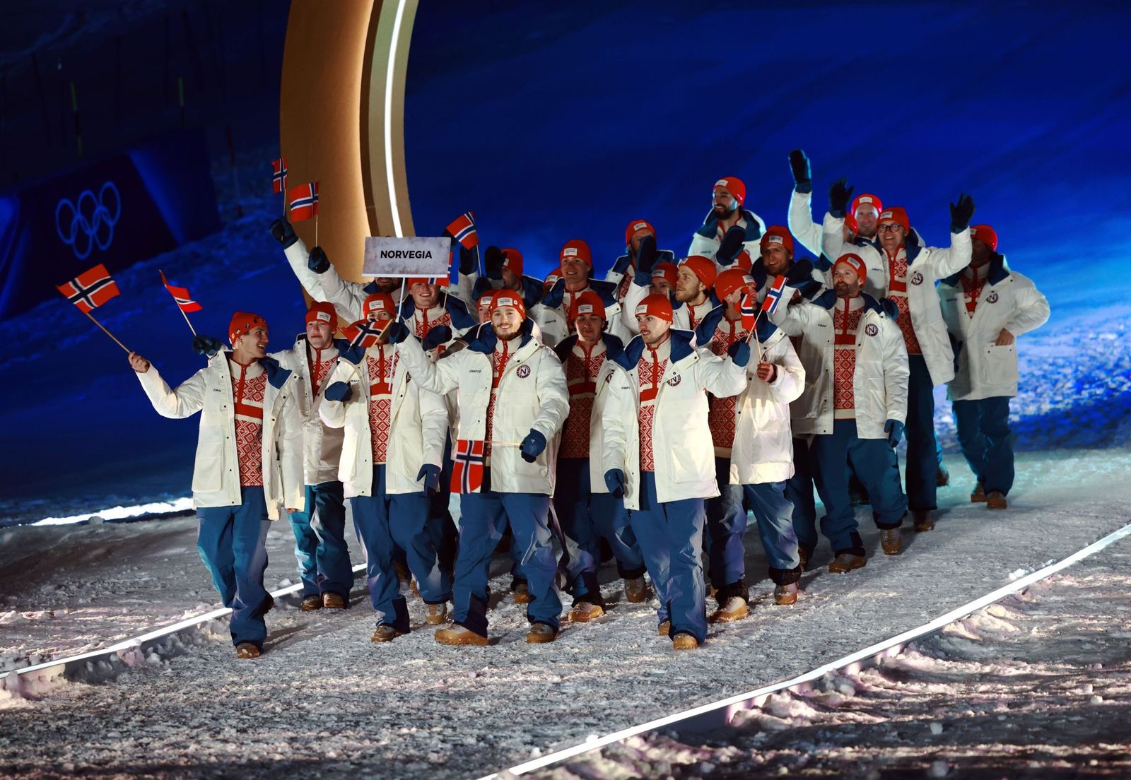 Las fotos de la inauguración de los Juegos Olímpicos de invierno de 2026