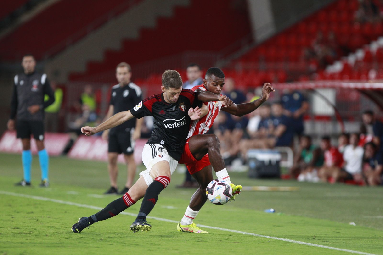 Imágenes del partido U.D. Almería-C.A. Osasuna