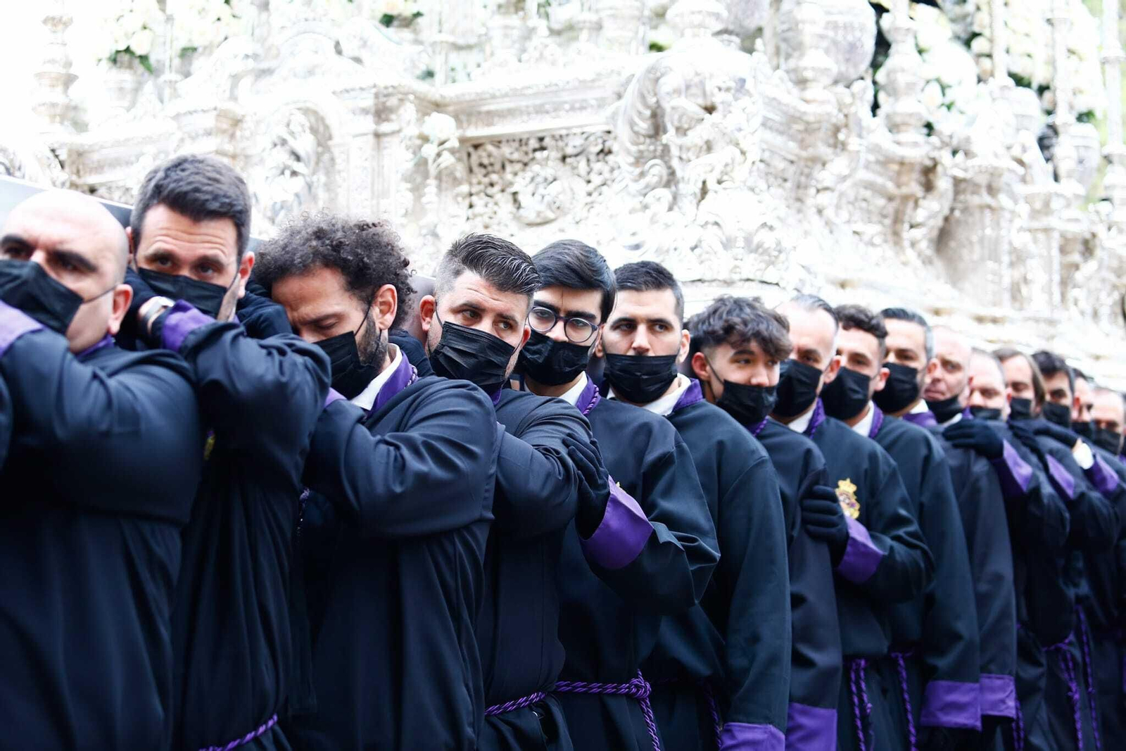 Las fotos de Crucifixión, en el Lunes Santo de Málaga