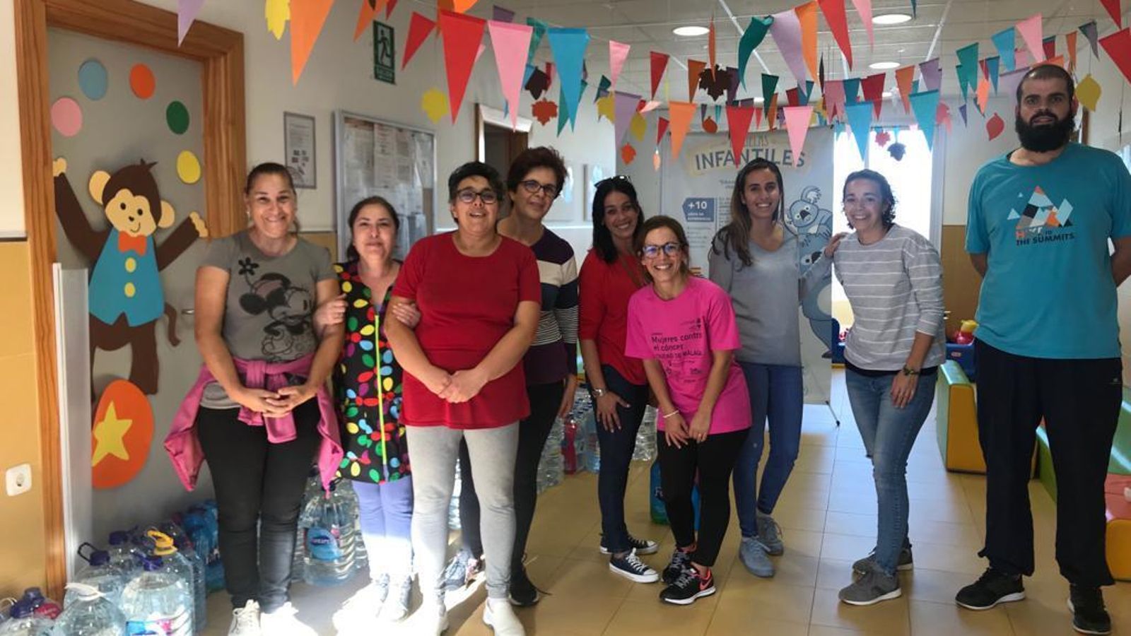 Algunas personas participantes del Proyecto  “Estamos con Ardales”.