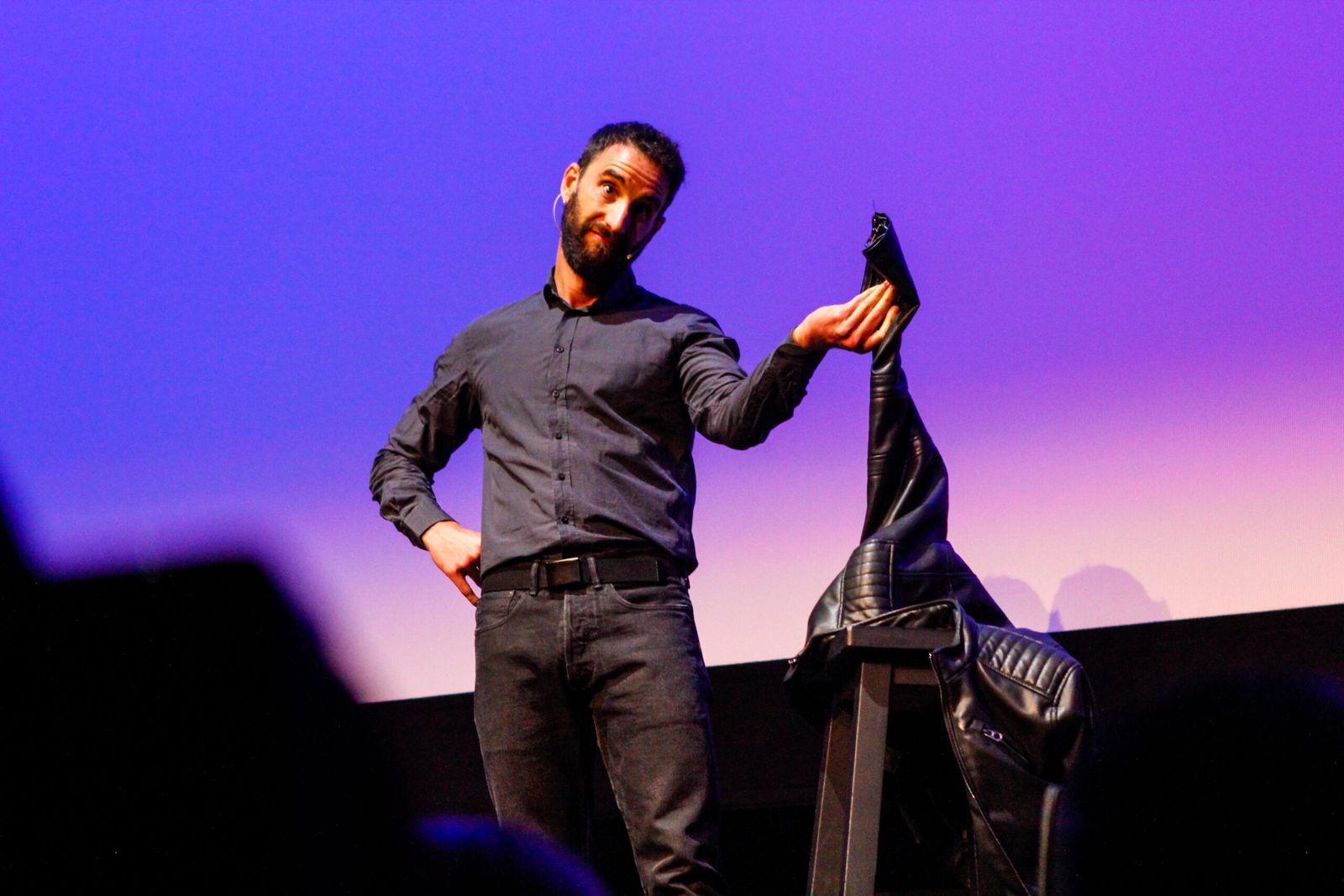 Dani Rovira actúa este viernes en Roquetas de Mar.