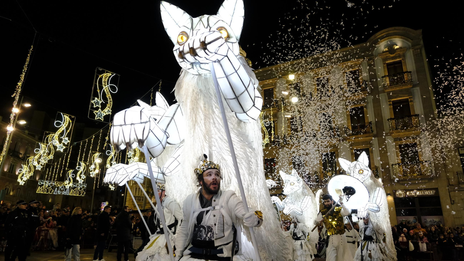 La Cabalgata de Reyes Magos de Almería, en imágenes