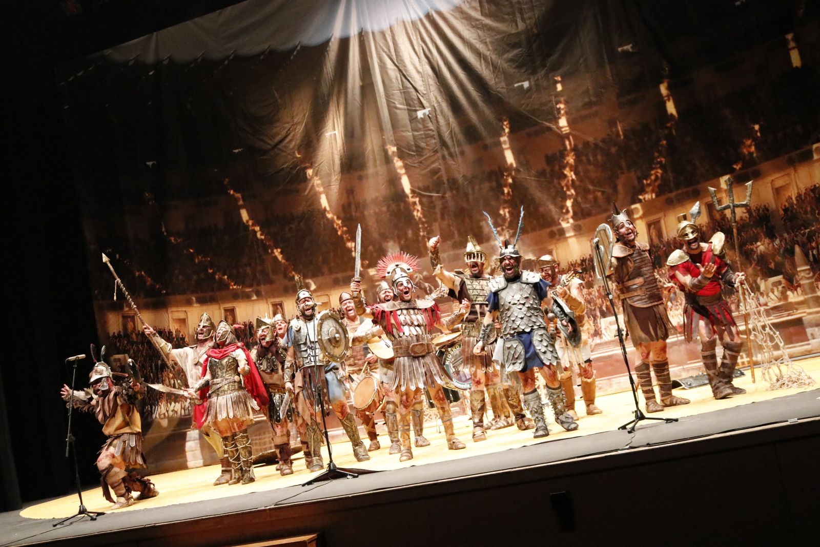 Final del concurso de Carnaval de la Concha Fina de La Línea