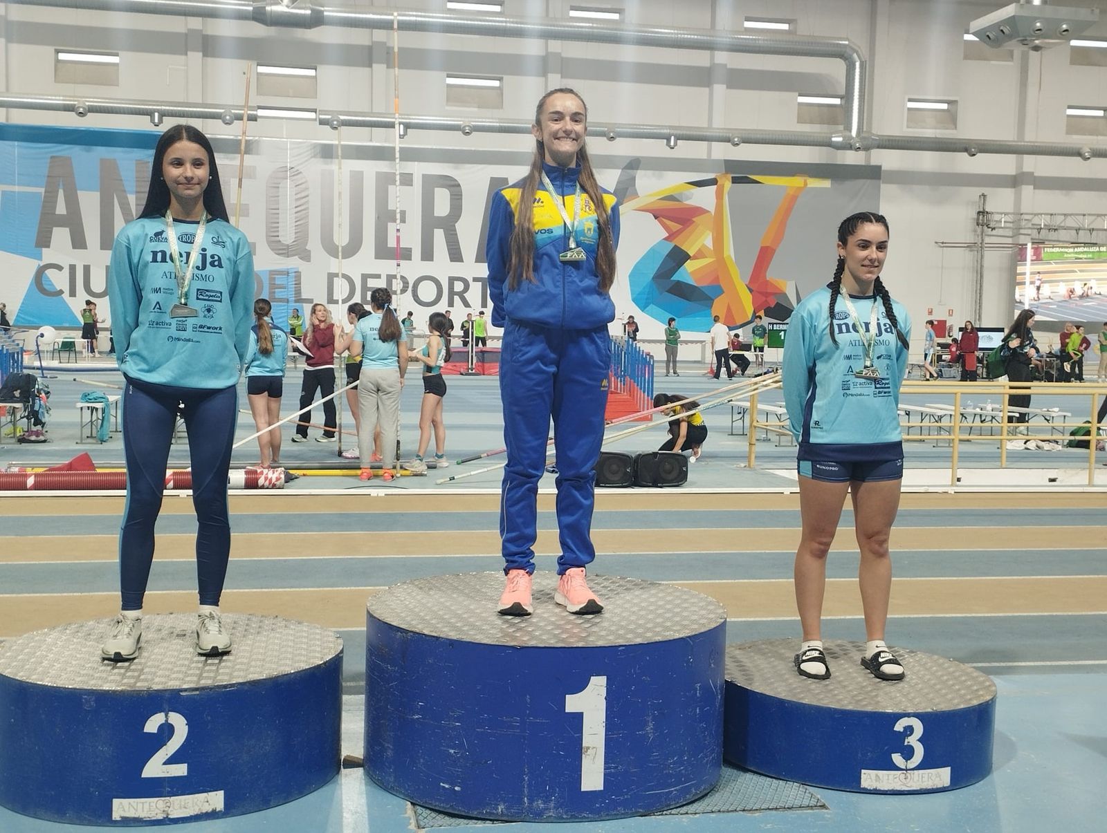 16 medallas en el Campeonato de Andalucía sub 18 para el Trops Nerja