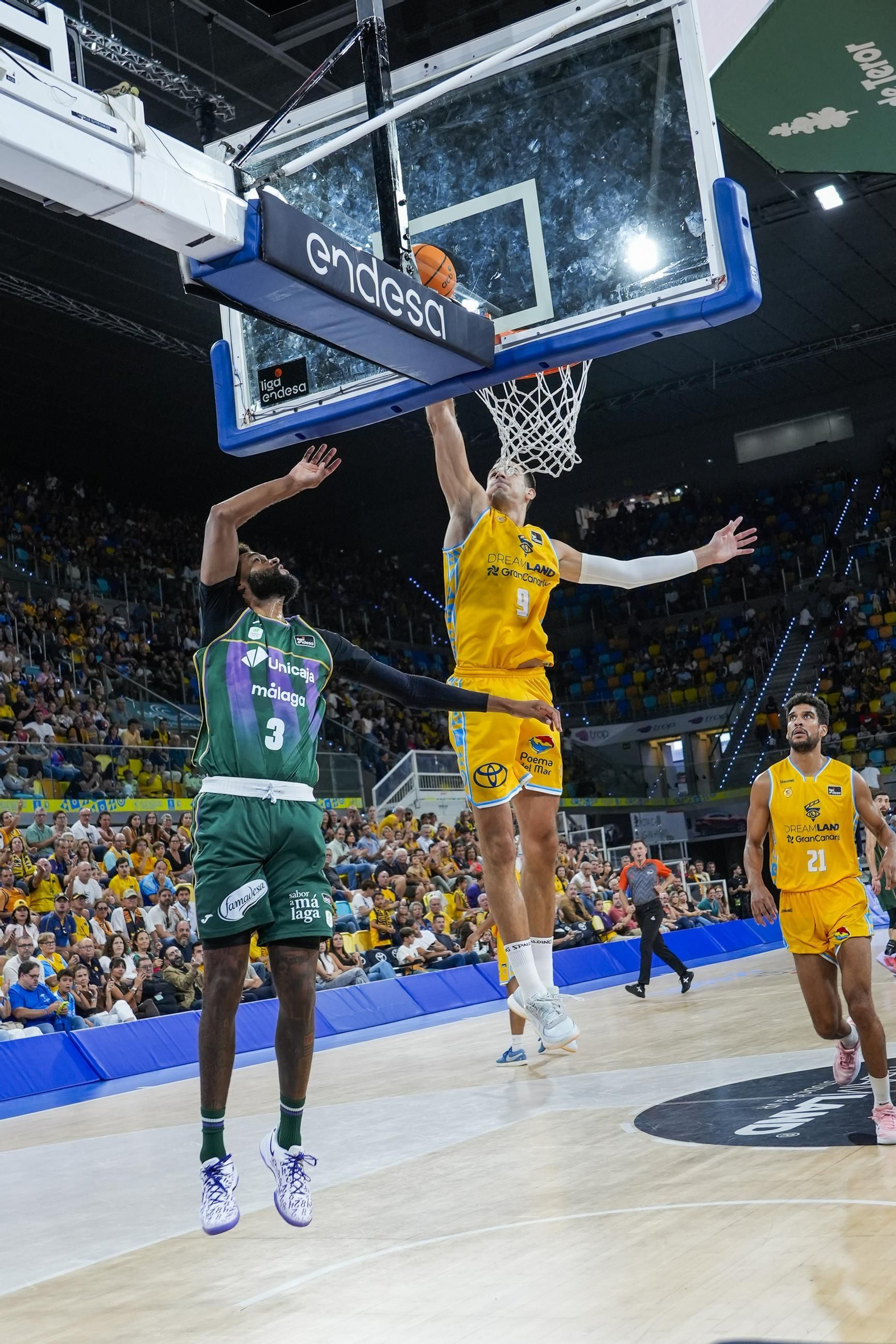 El Gran Canaria-Unicaja, en fotos