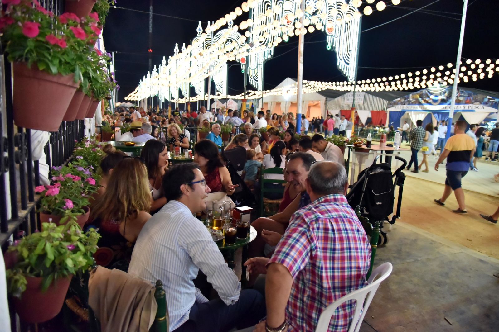 Las imágenes del Día de la Mujer en la Feria de La Línea