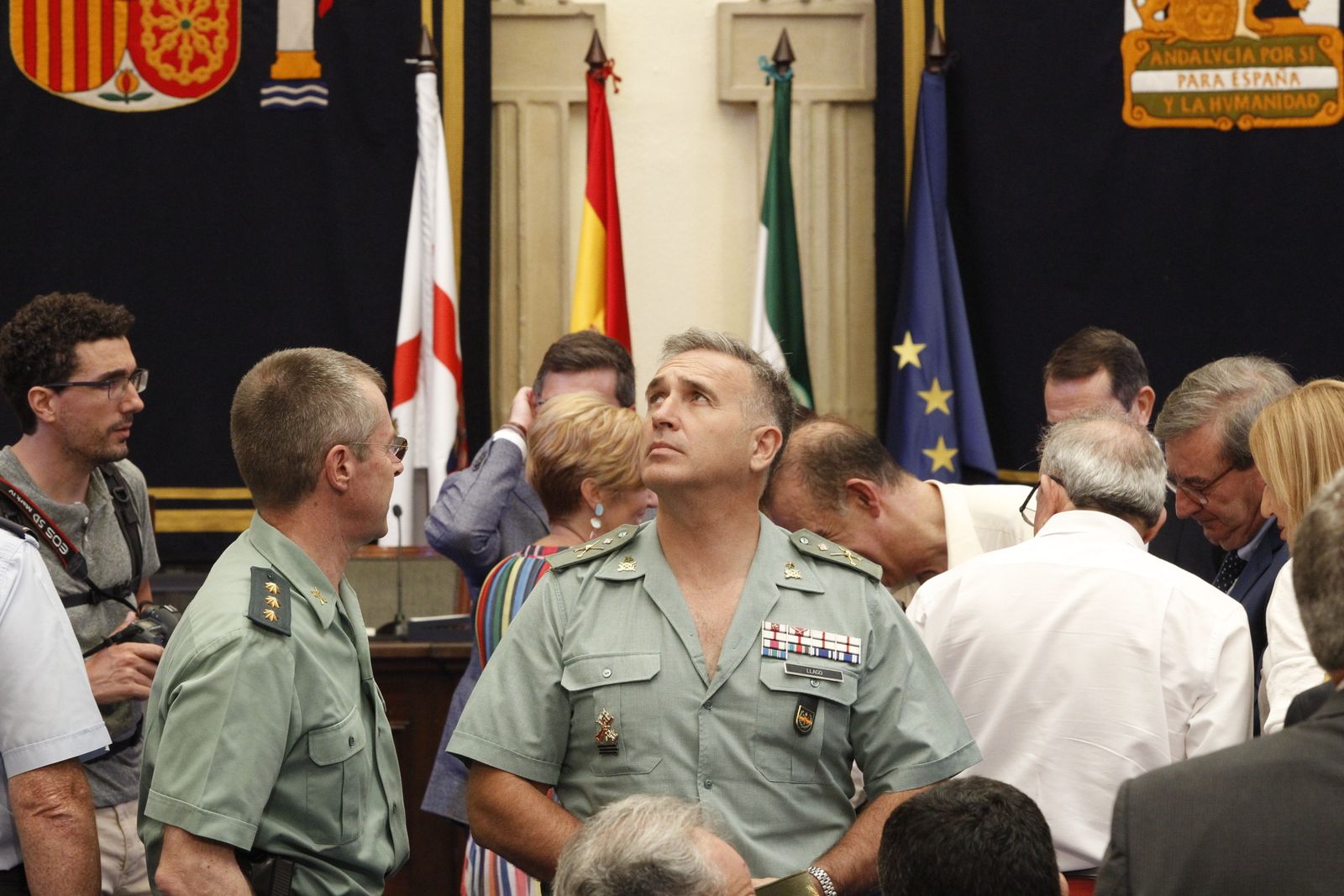 Pleno investidura Presidente Diputación de Almería. Javier Aureliano García