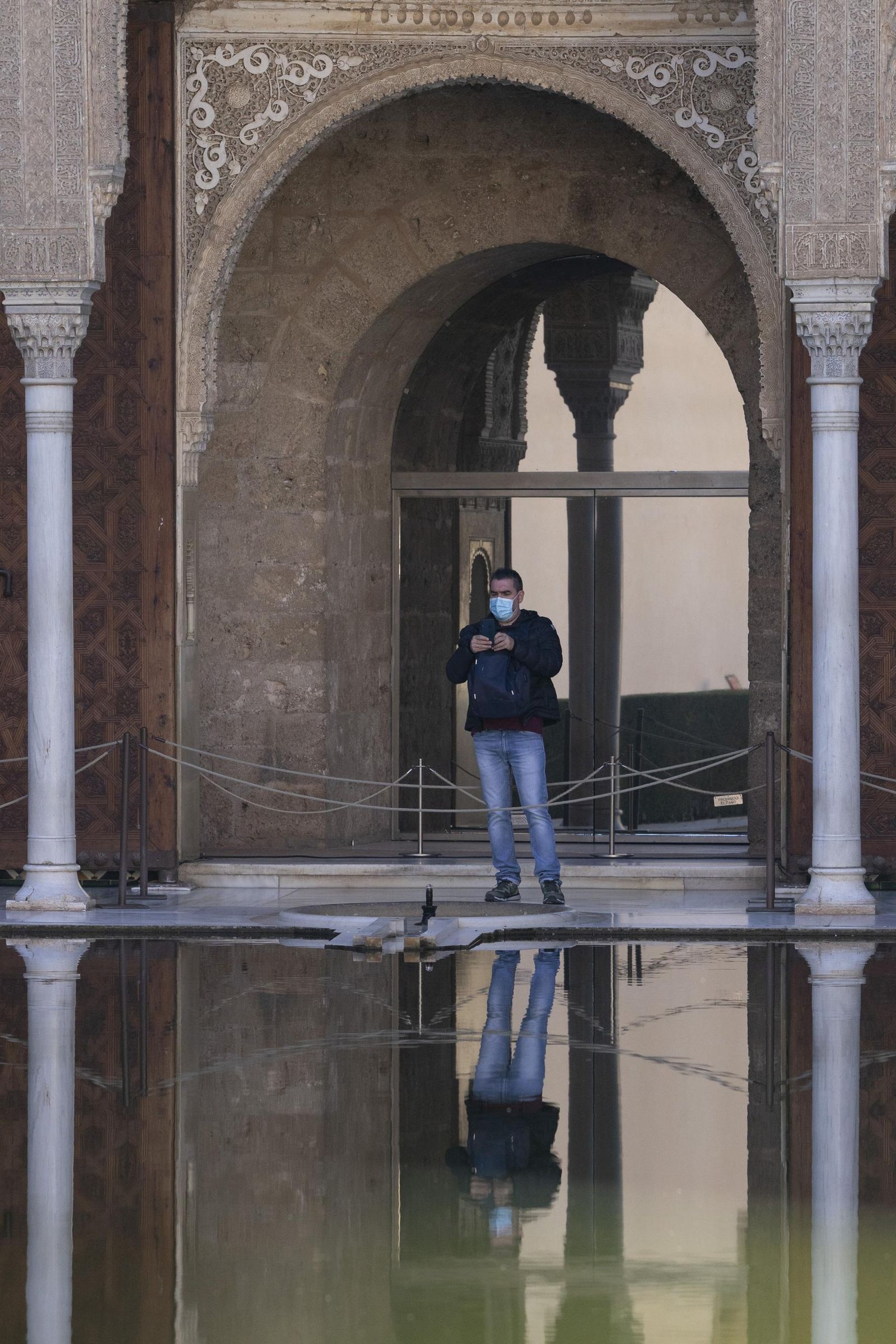 Fotos de la Alhambra para los granadinos e el puente