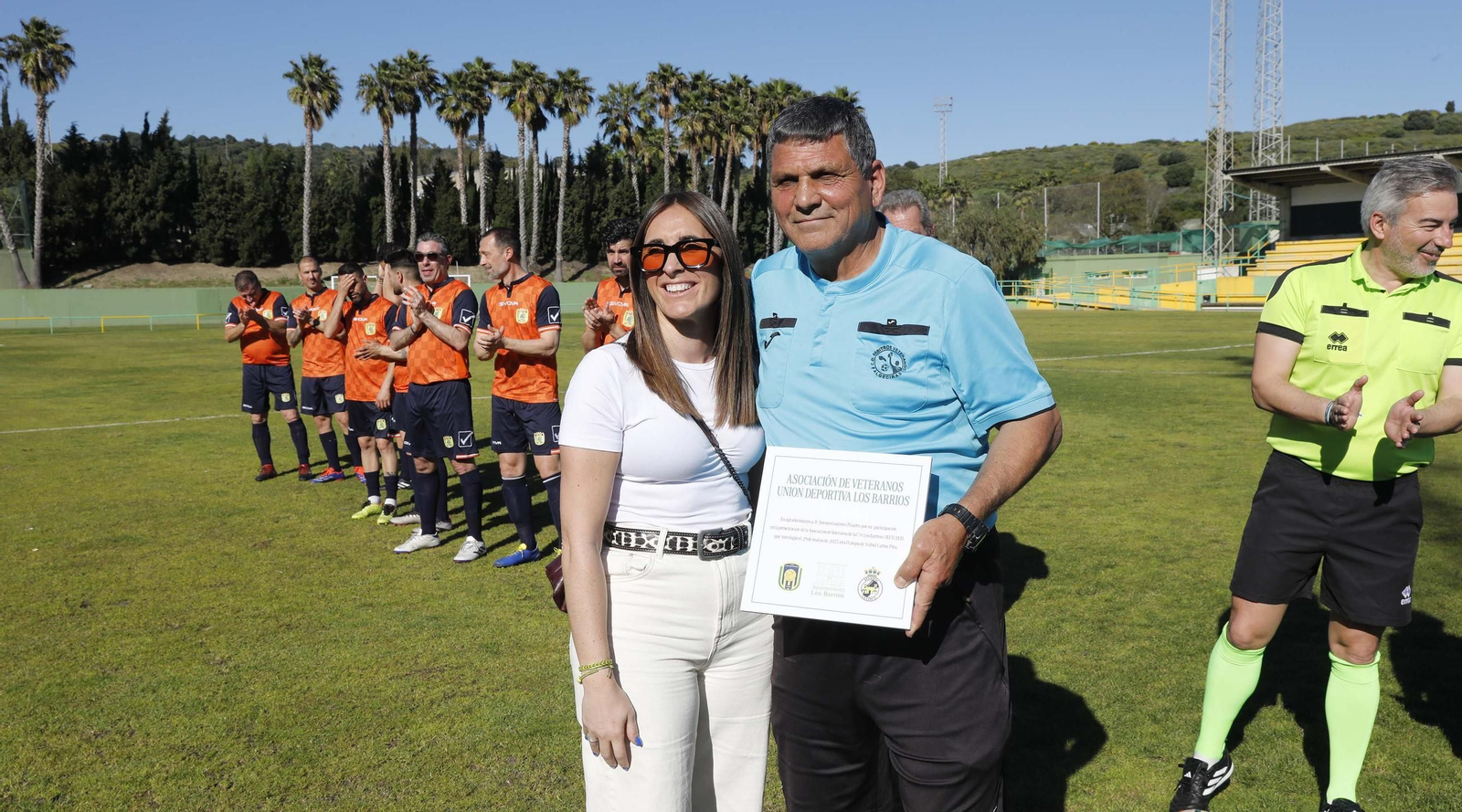 Las fotos de la presentación de la Asociación de exfutbolistas de Los Barrios