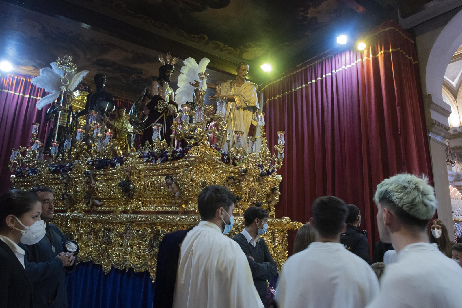 Las imágenes de la Hermandad de San Benito