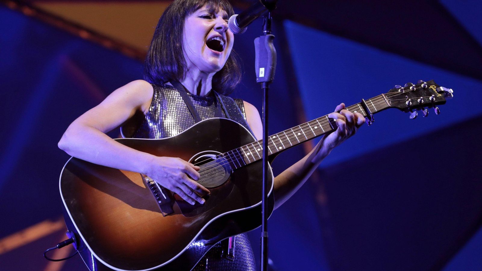 Eva Amaral, en un concierto reciente.