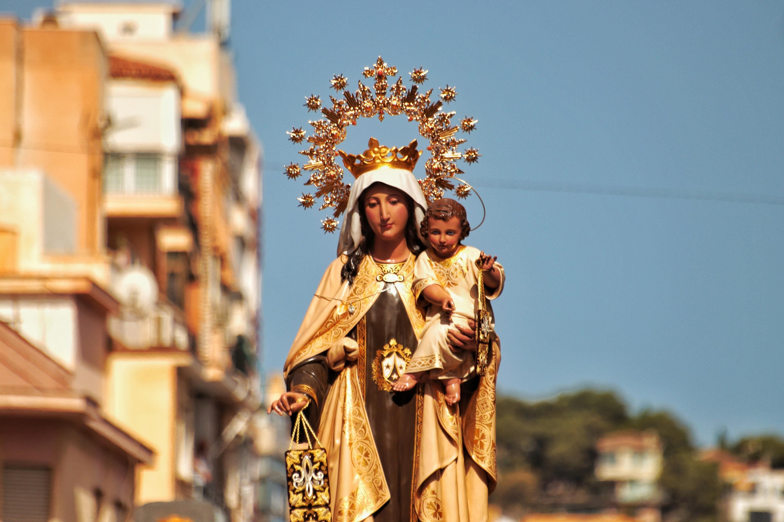 La procesión de la Virgen del Carmen en El Palo y Pedregalejo, en fotos