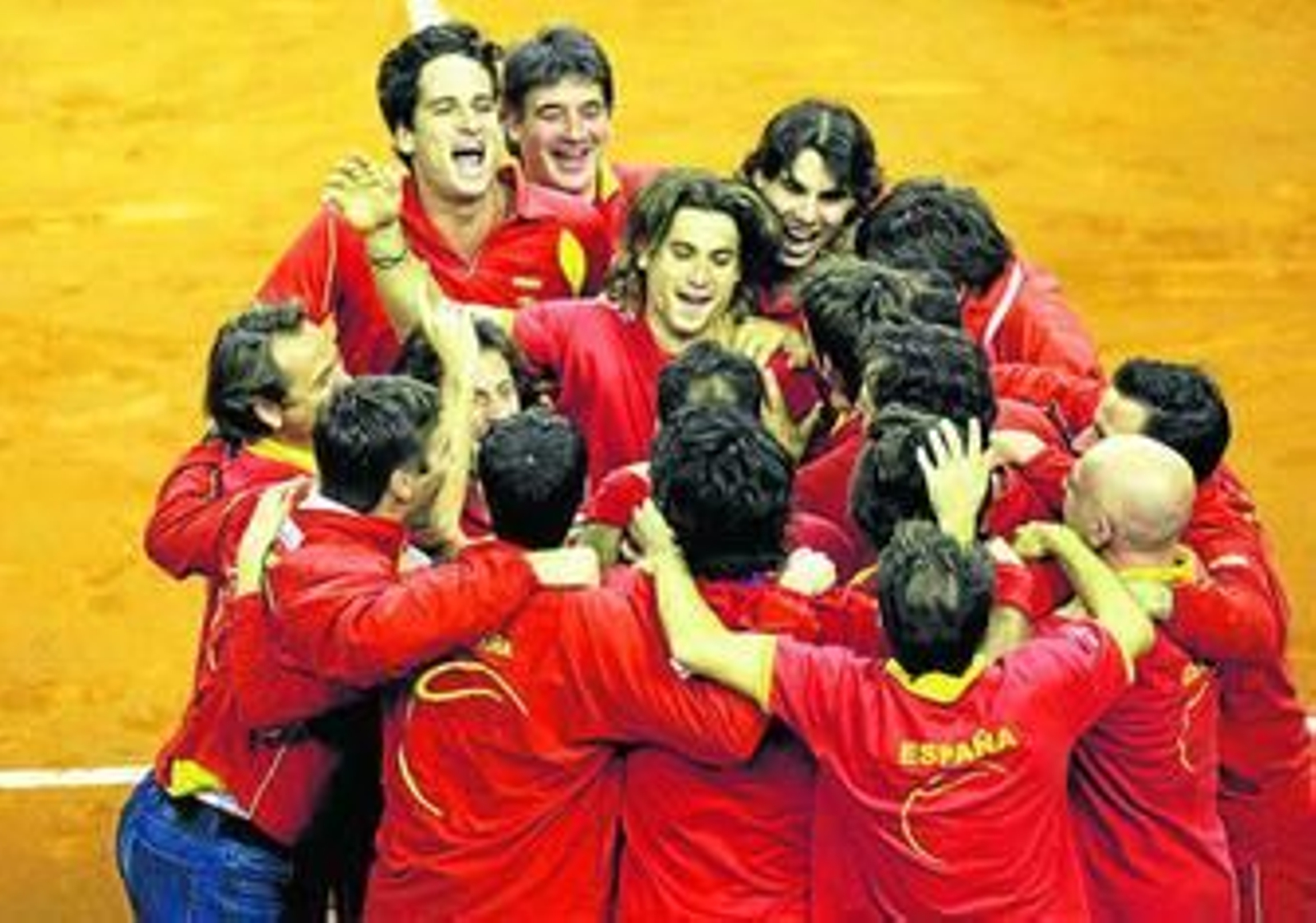 Equipo español de la Davis que jugó en Sevilla en 2009.