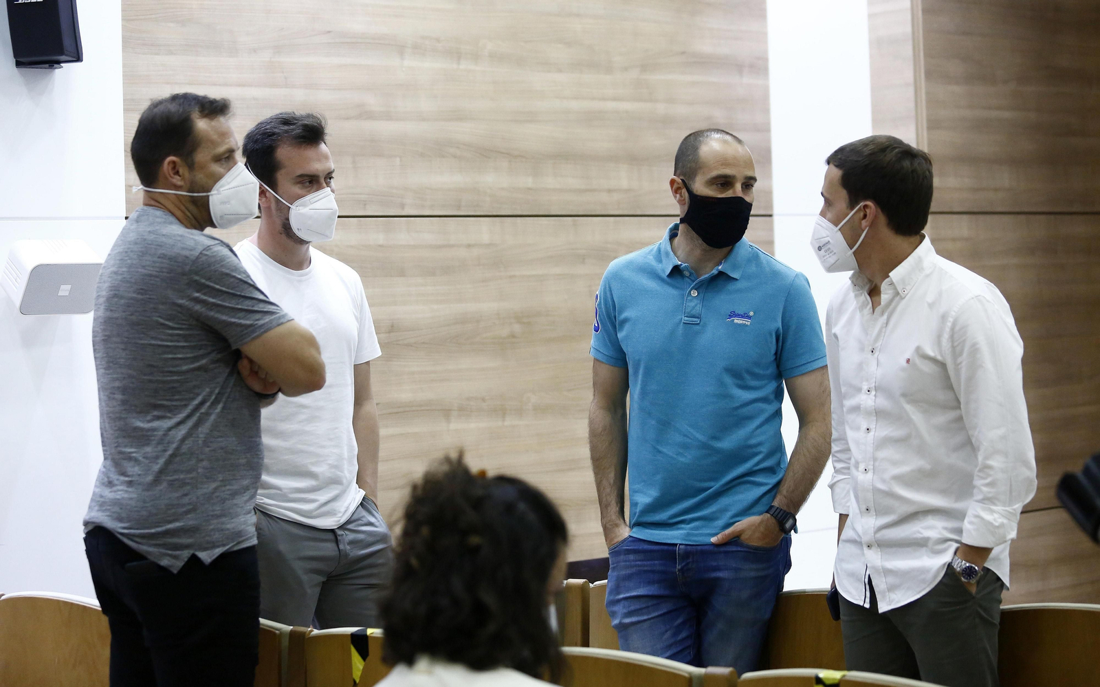 La presentación de José Alberto López con el Málaga, en fotos