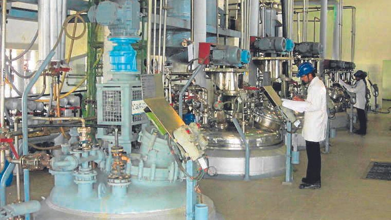 Instalaciones del laboratorio indio de donde procede el omeprazol.