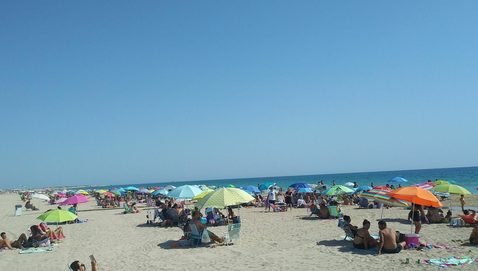 La playa de Camposoto.