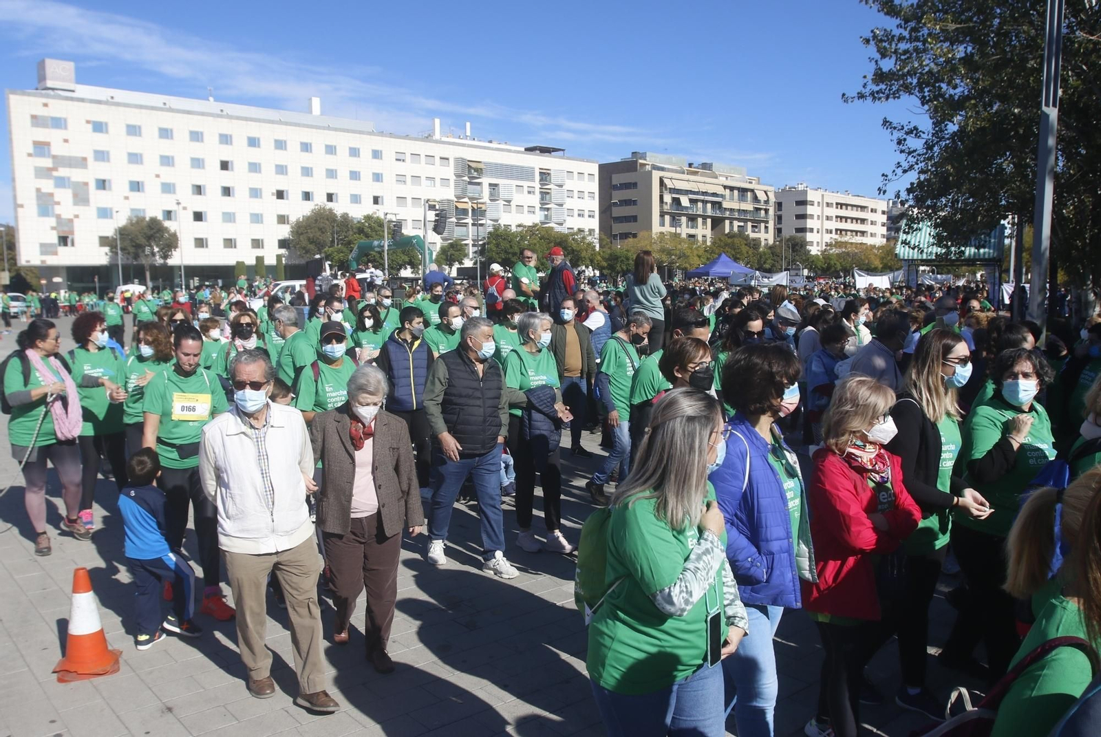 La marcha por la vida de la AECC en Córdoba, en fotografías