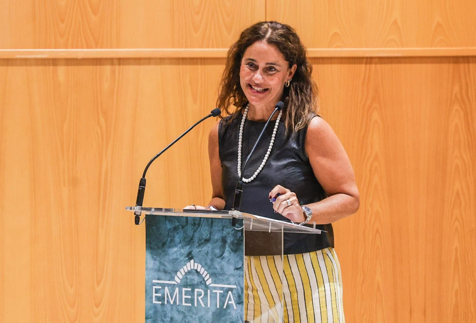 Imágenes de la presentación del proyecto de Emerita en la provincia