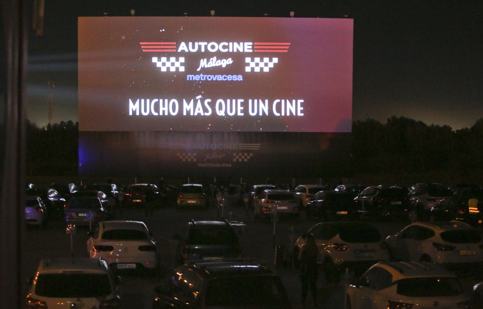 El Autocine Málaga Metrovacesa, en fotos