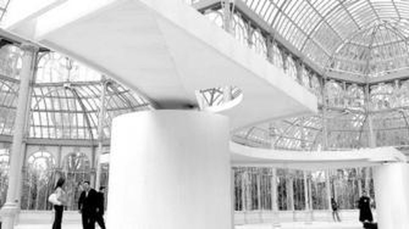 Palacio de Cristal, ubicado en el Parque del Retiro de Madrid.