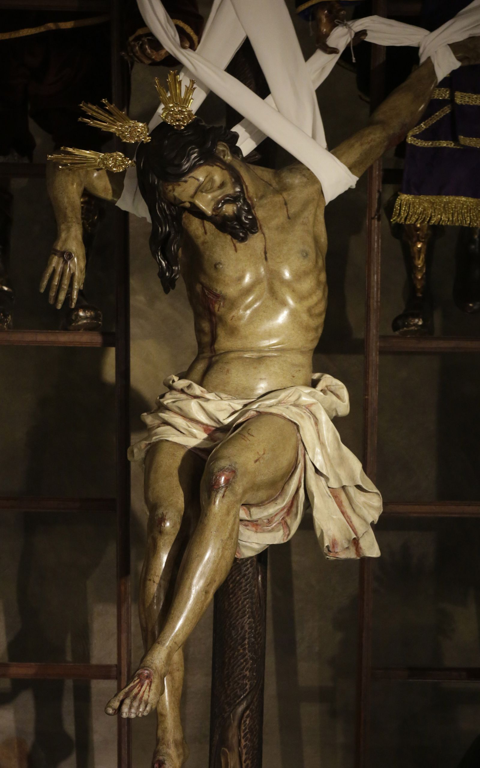 Las imágenes del Cristo de la Quinta Angustia tras su restauración