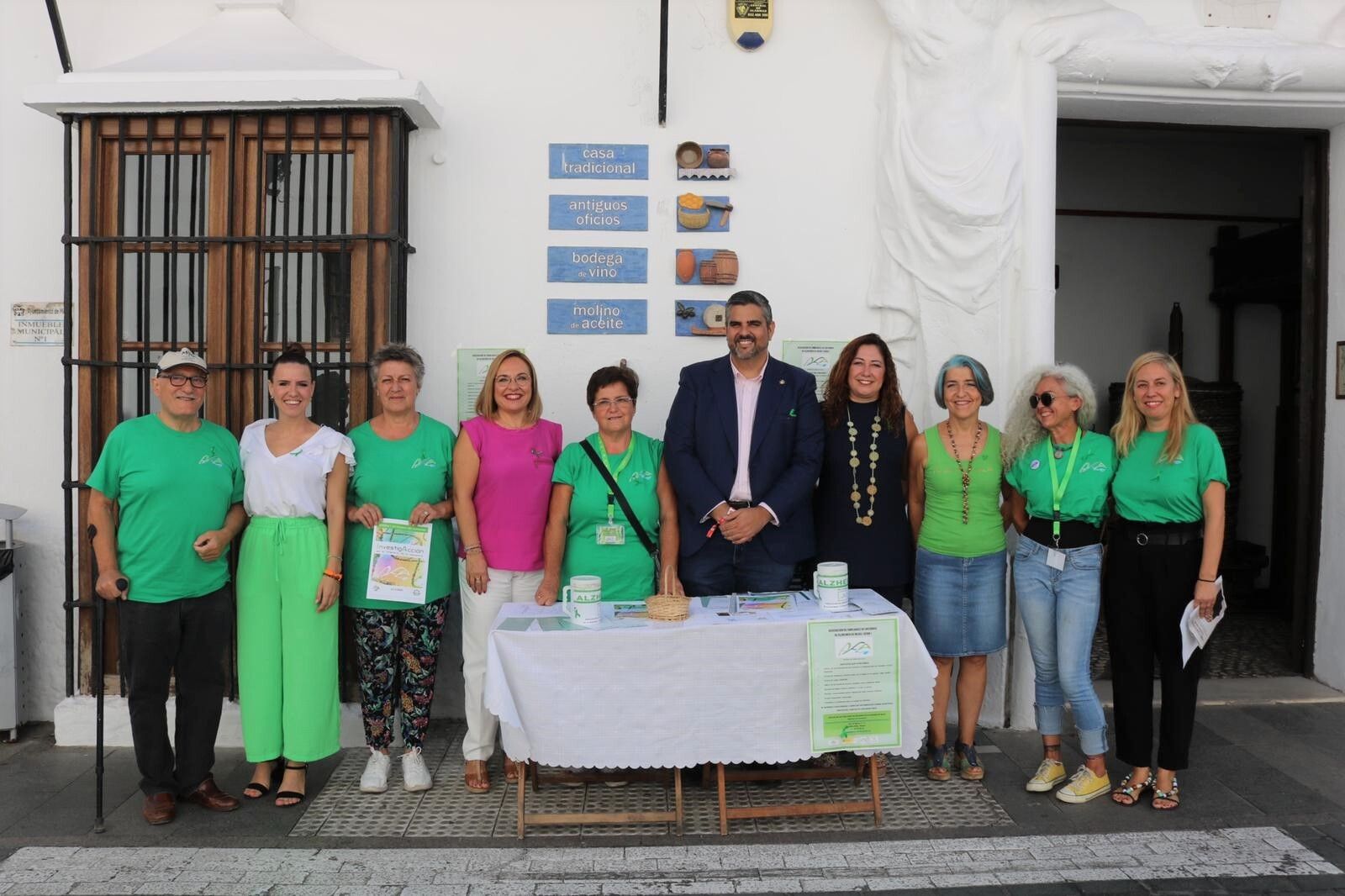 La visita institucional a las mesas petitorias de AFA.