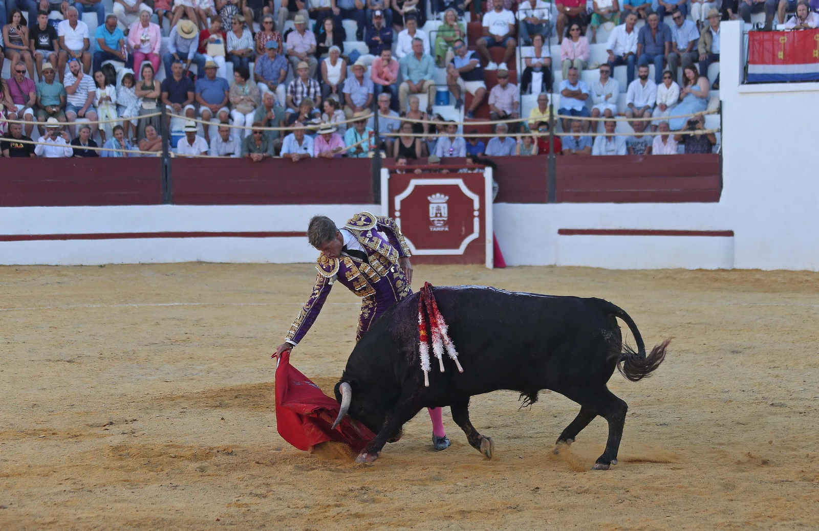 Fotos de la corrida de la reapertura de la plaza de toros de Tarifa: El Cid, Manuel Escribano y Manuel Ponce