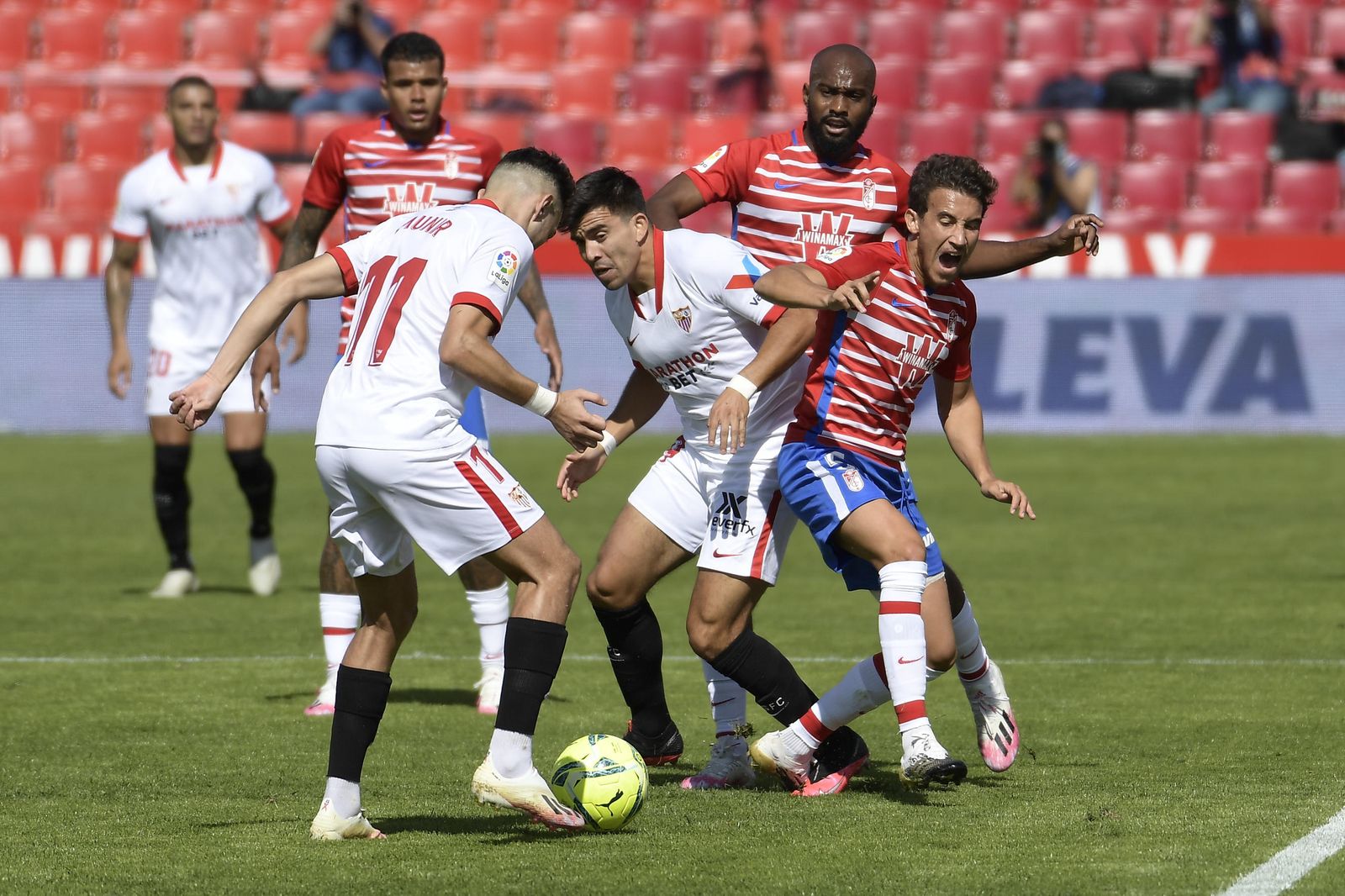 El Granada-Sevilla, en imágenes
