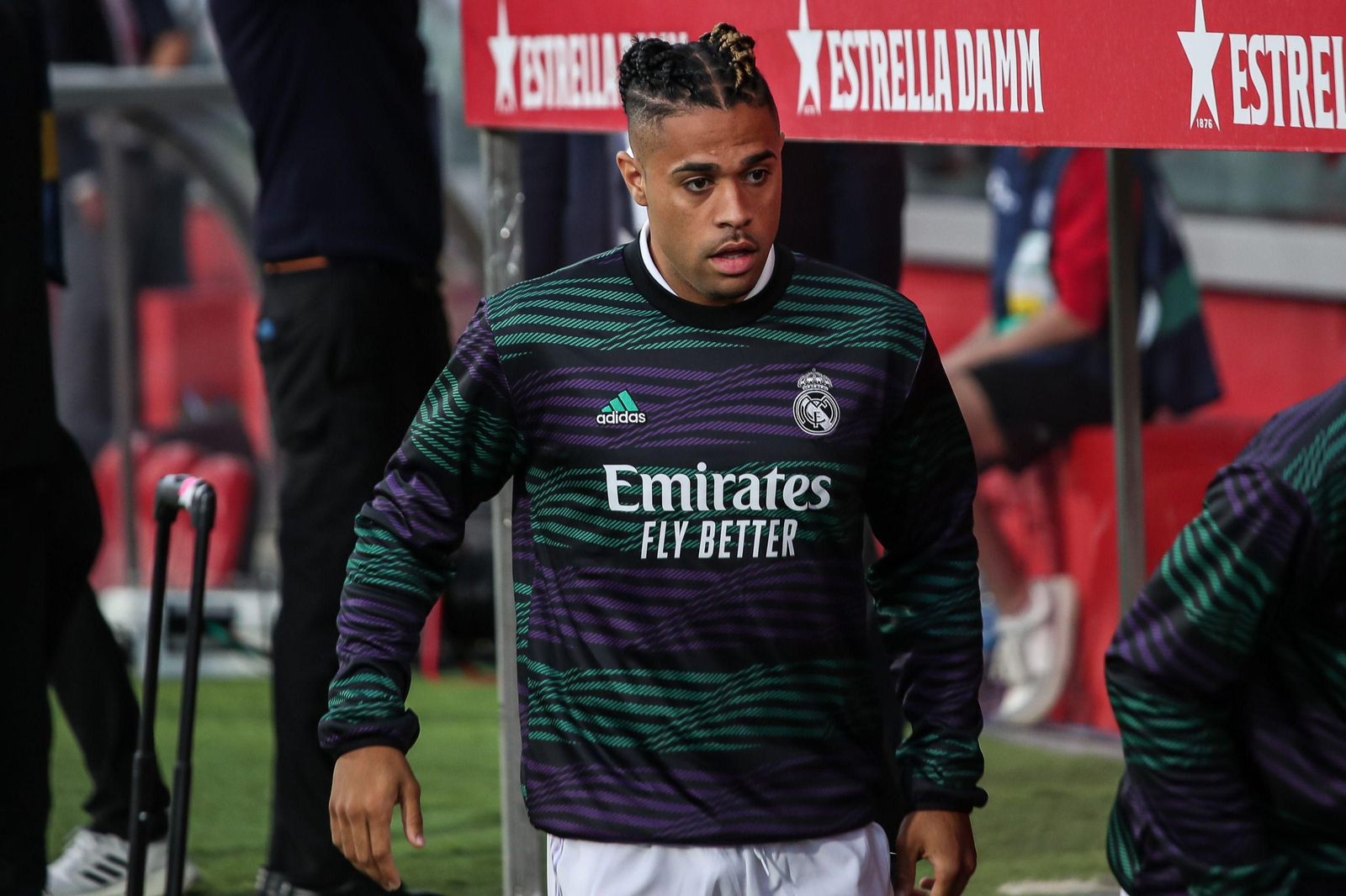 Mariano, en el banquillo del Real Madrid la pasada temporada.