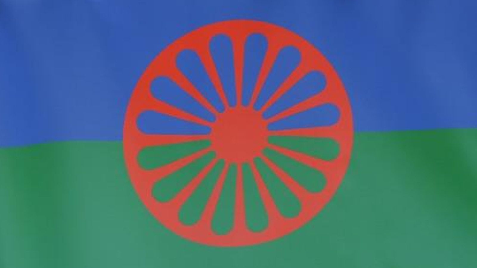 Bandera del pueblo gitano