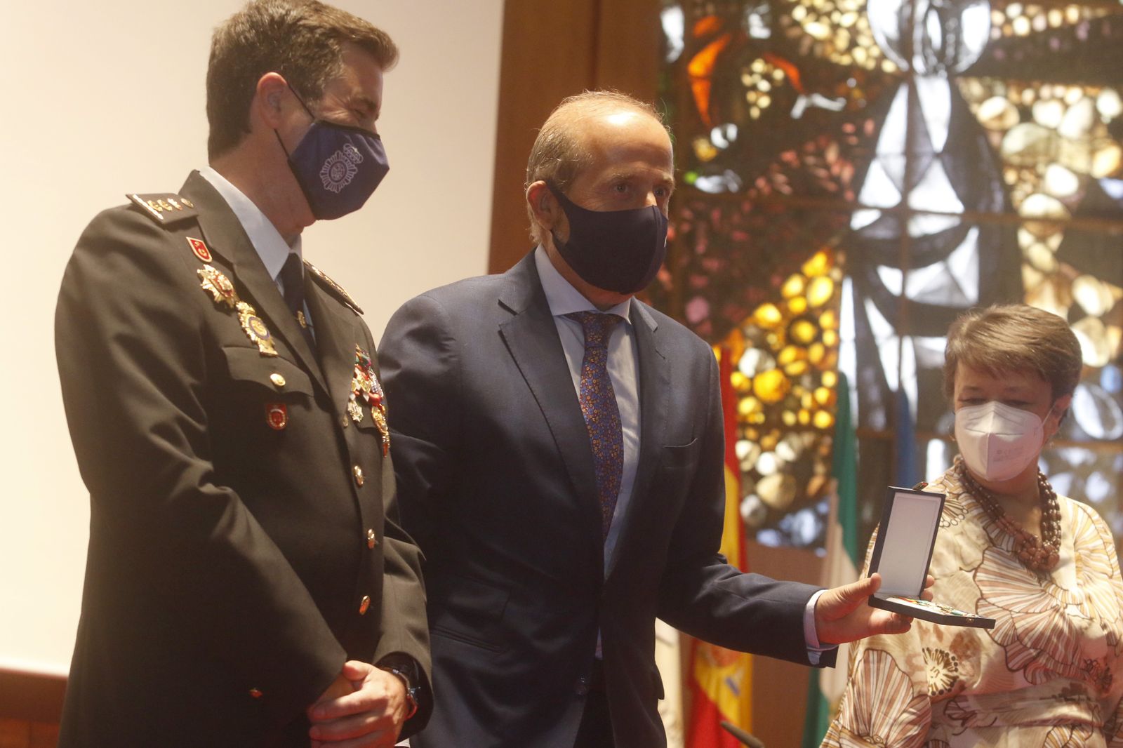 Celebración del Día de la Policía Nacional, en imágenes.