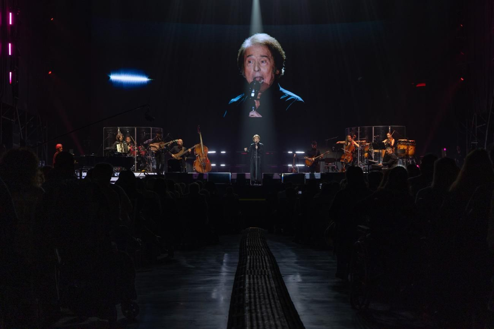 Así se disfruta en Jaén del concierto de Raphael, "Raphaelísimo"