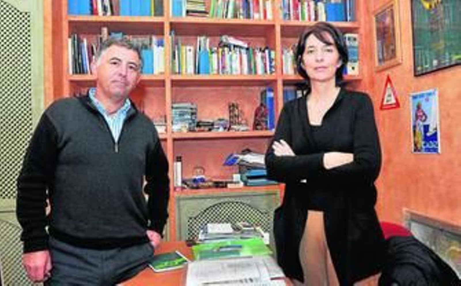 Faustino Rodríguez, director de Viajes Alventus, y Patricia Mezquita, impulsora de Puzzle Viajes.