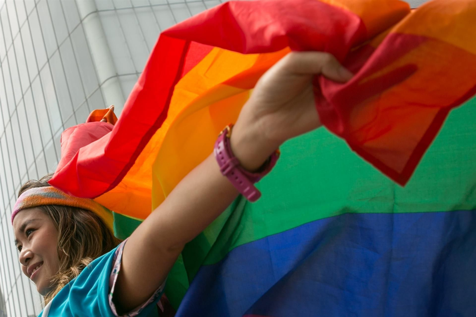 Imagen de archivo de un desfile LGBT en Tokio